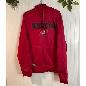 Tampa Bay Buccaneers Red Hoodie NFL Combine Authentic New Era Team Apparel XL